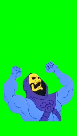 Skeletor Laughing 