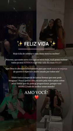 Aniversário amiga