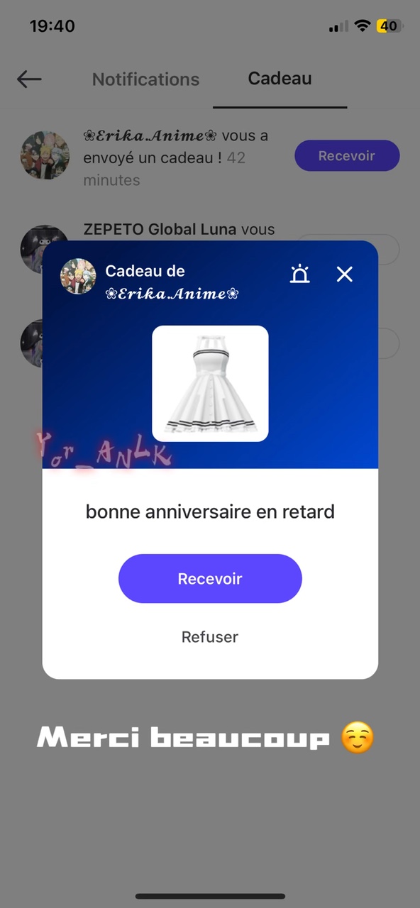 Merci à toi ❤️❤️❤️