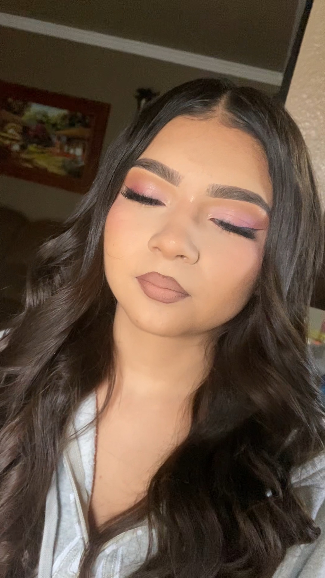 Transition de maquillage 