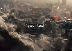 Meteor hits earth