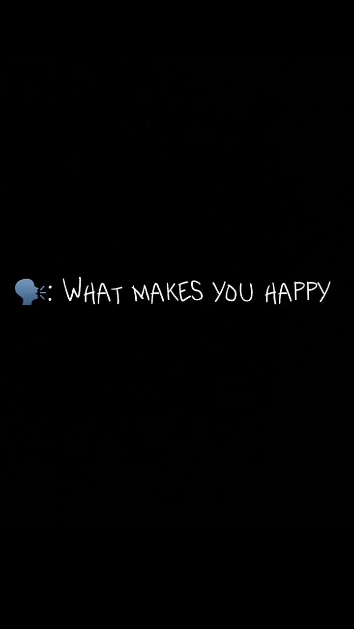 ¿¿Qué te hace feliz??