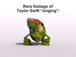 Rare footage of __