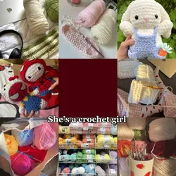 Crochet girl 🧶