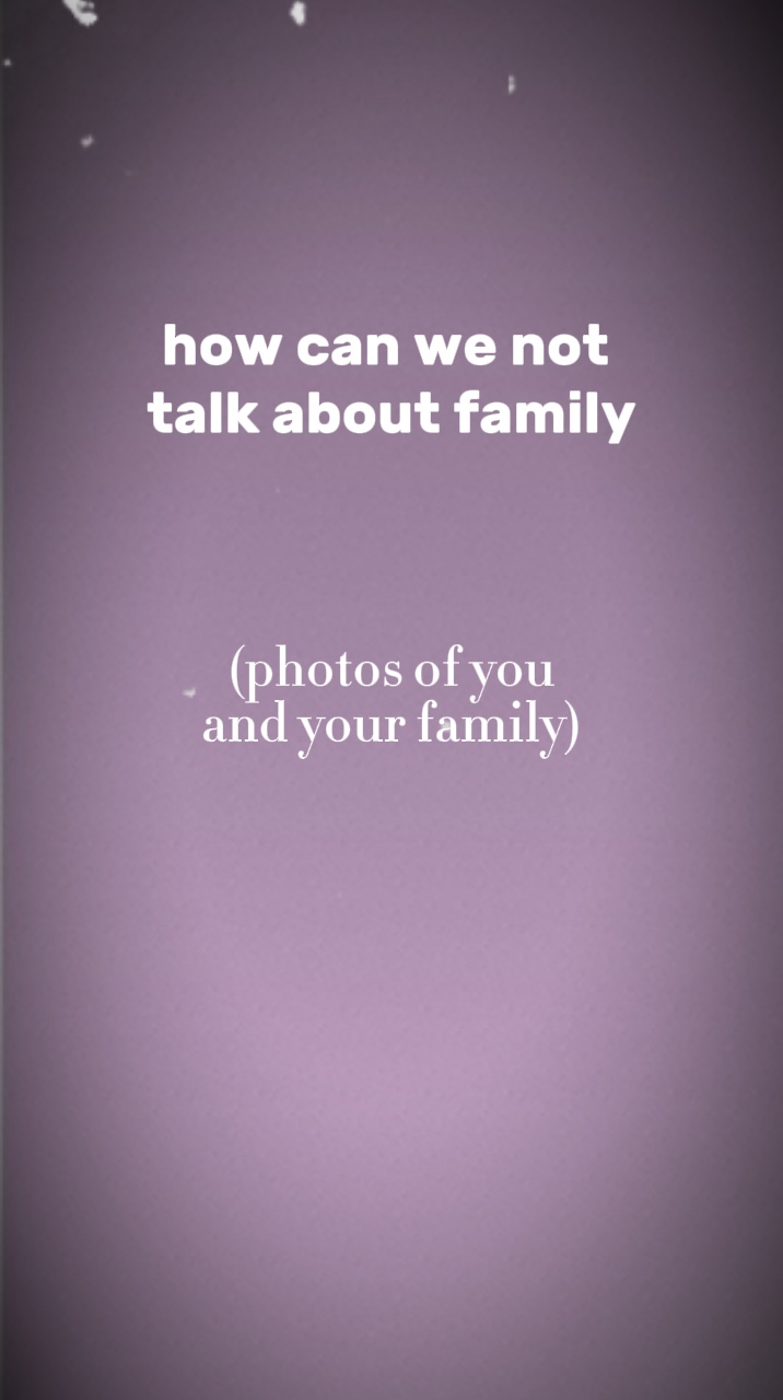 Ich liebe meine Familie