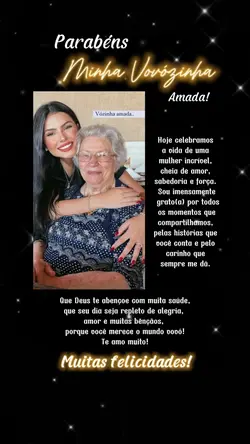 Parabéns Vovó