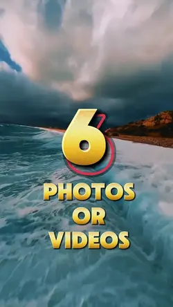 6 photos or videos