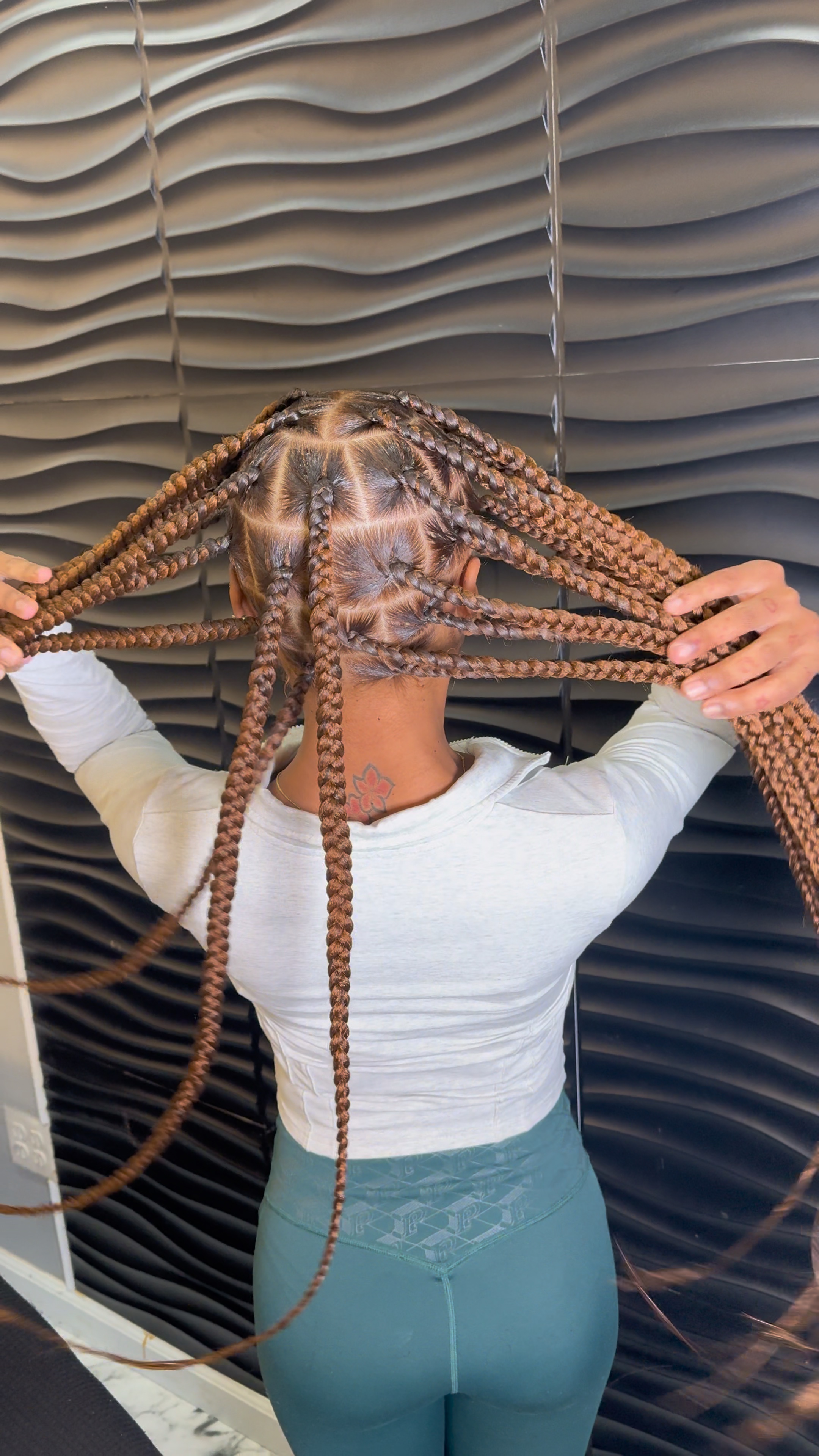 gefärbtes Haar 