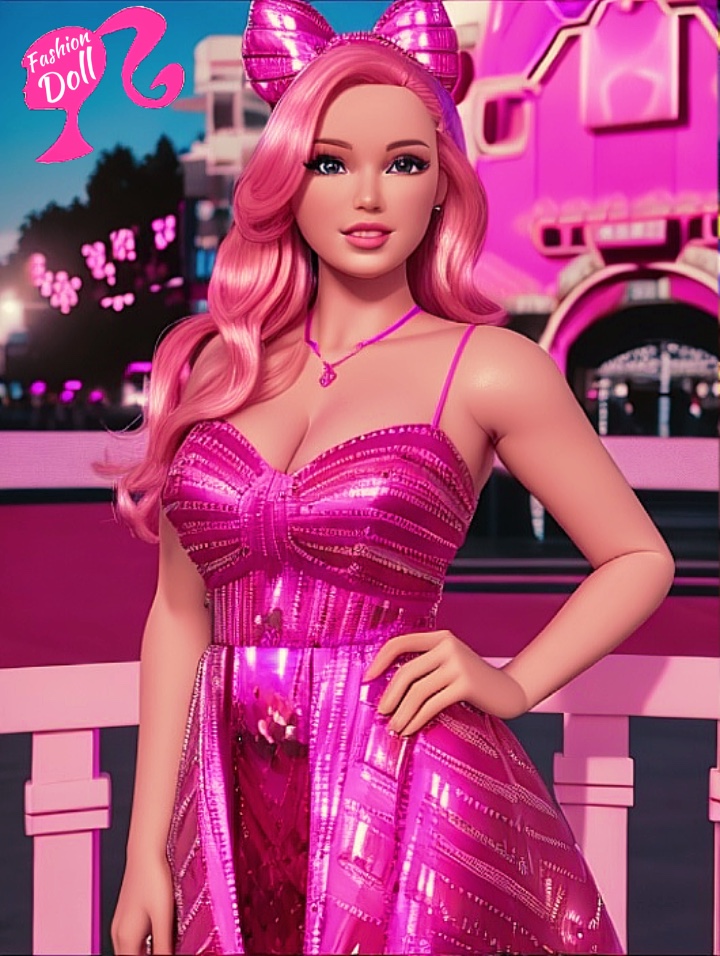 Mode Rosa Puppe