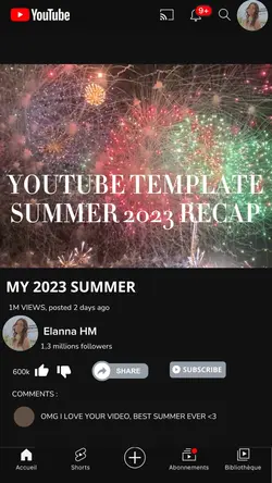 youtube template🤍