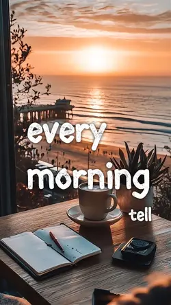 Morning reminder☀️