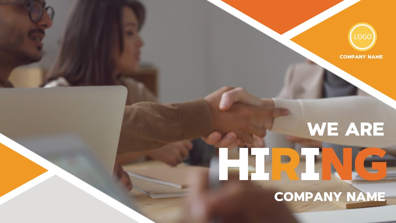 Colorful Style Enterprise Recruitment Promotion Template