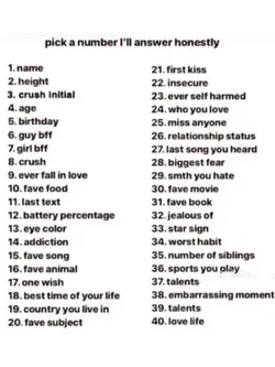 pick a number
