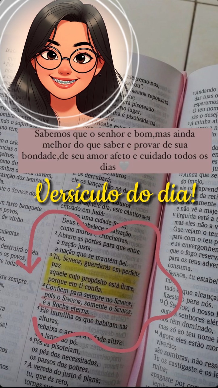 Versículo do dia 