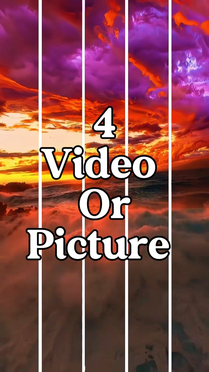 Vidéo ou photo 