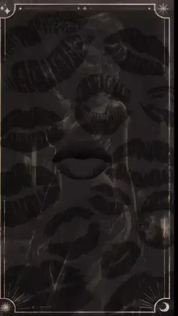 black lipstick