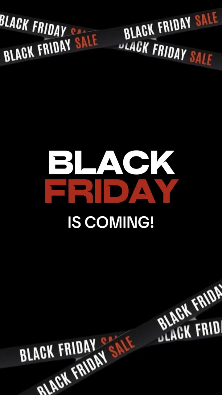 BLACK FRIDAY 🖤
