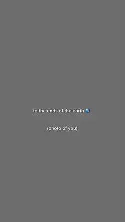 To the end <3