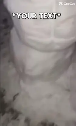 Mewing snowman