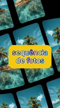 sequência de fotos