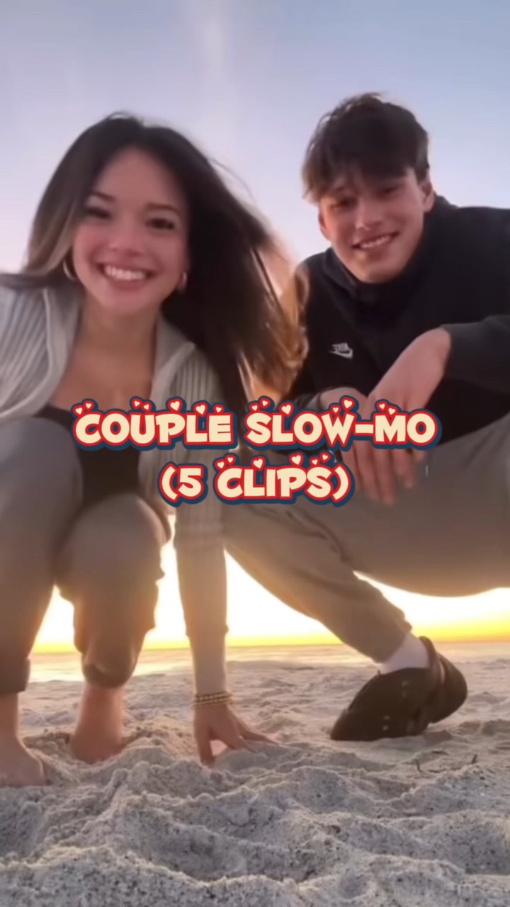 Pareja en cámara lenta 💞