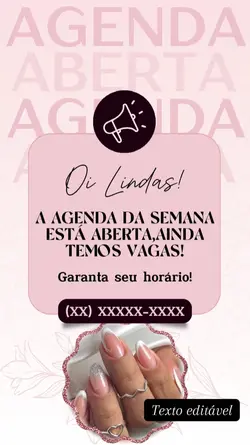 Agenda da semana