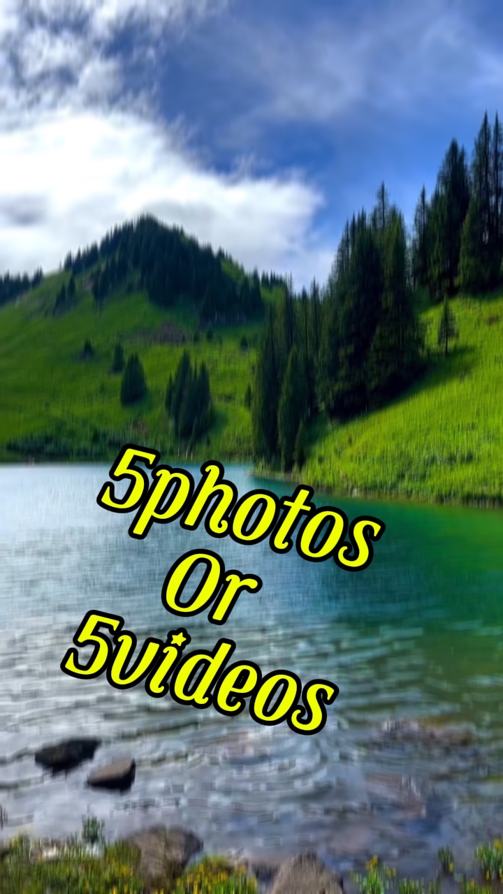 5 fotos / videos