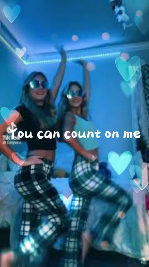 You can count on me