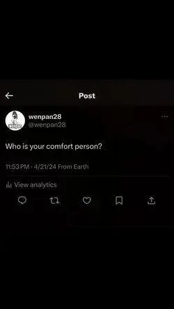 Comfort person 