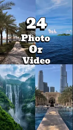 24 photo or vide