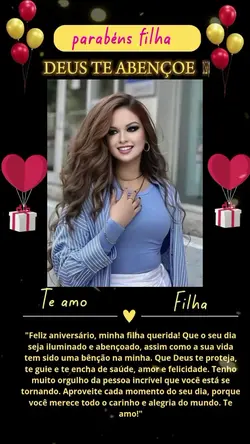 parabéns filha