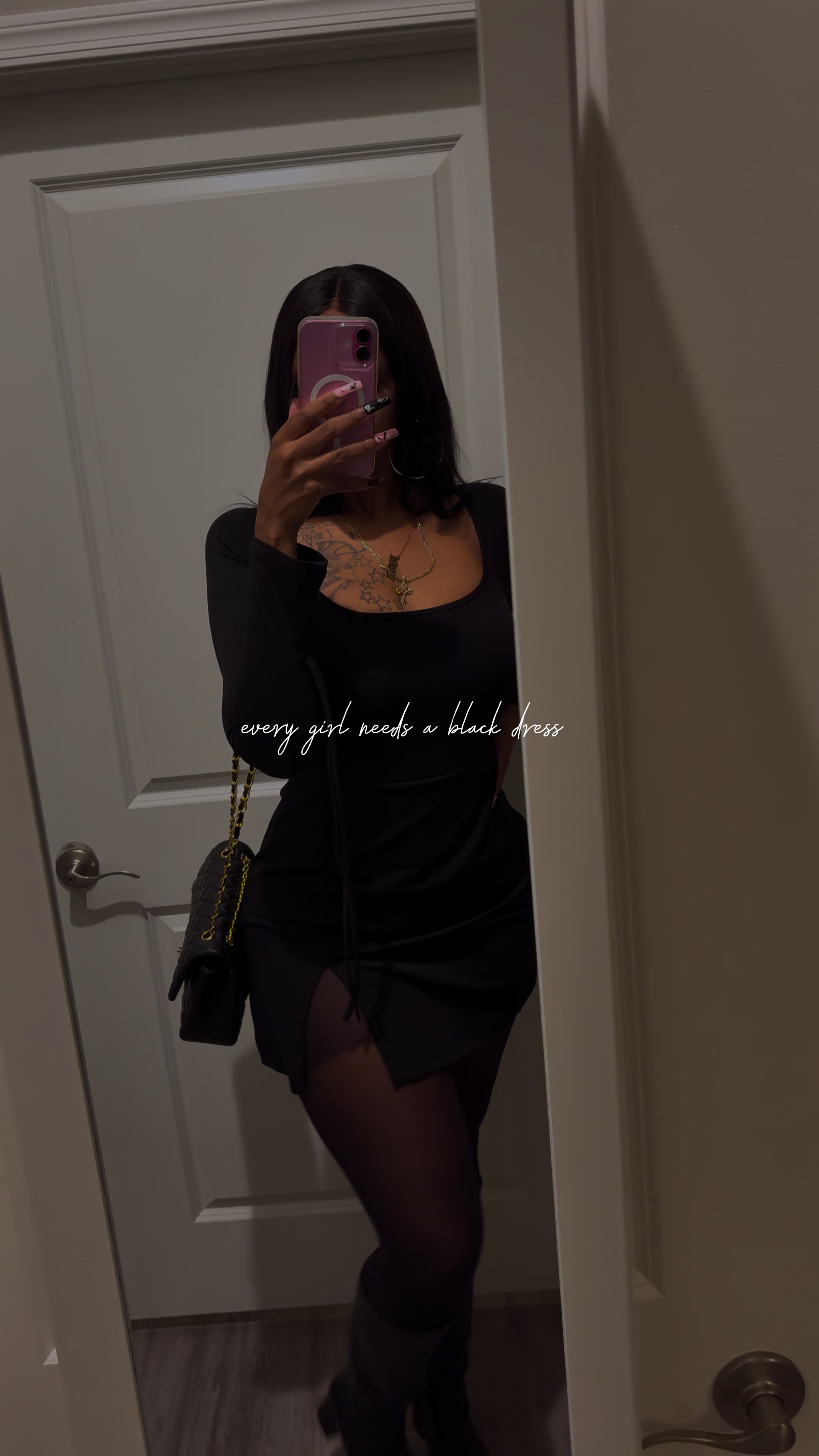 Black dress