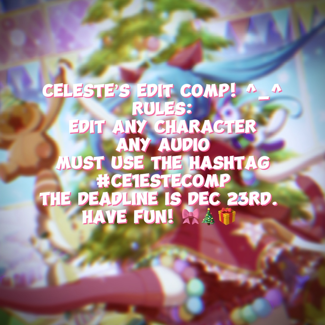5K edit comp! 🎄
