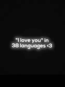 I love you <3