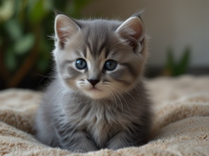 可爱的小猫 