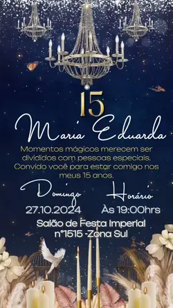 Convite 15 Anos