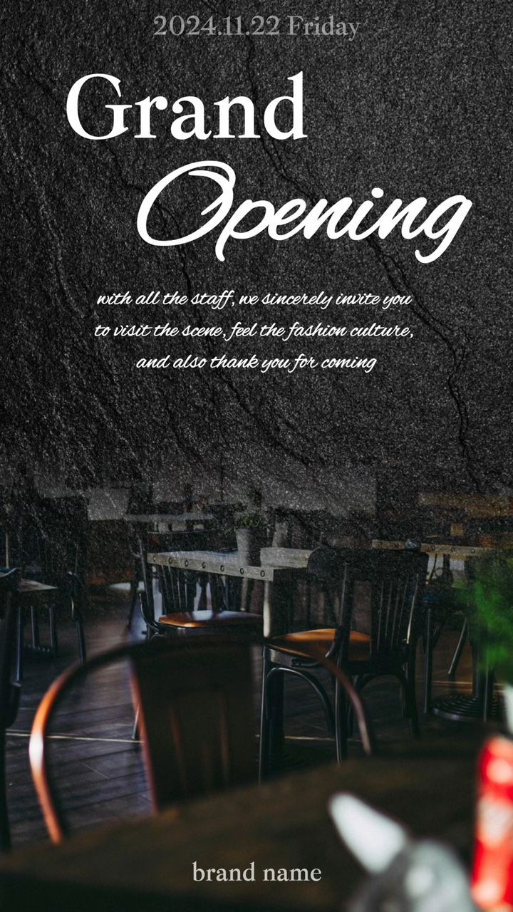 Siyah Stil Catering Endüstrisi Promosyon Şablonu