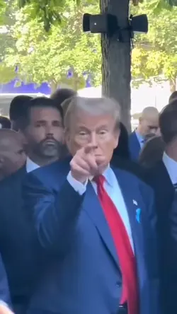 Trump watching me