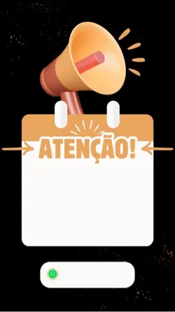 Atenção Aviso 🚨