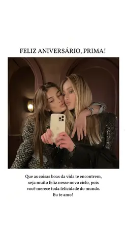 Parabéns prima 🥰😘