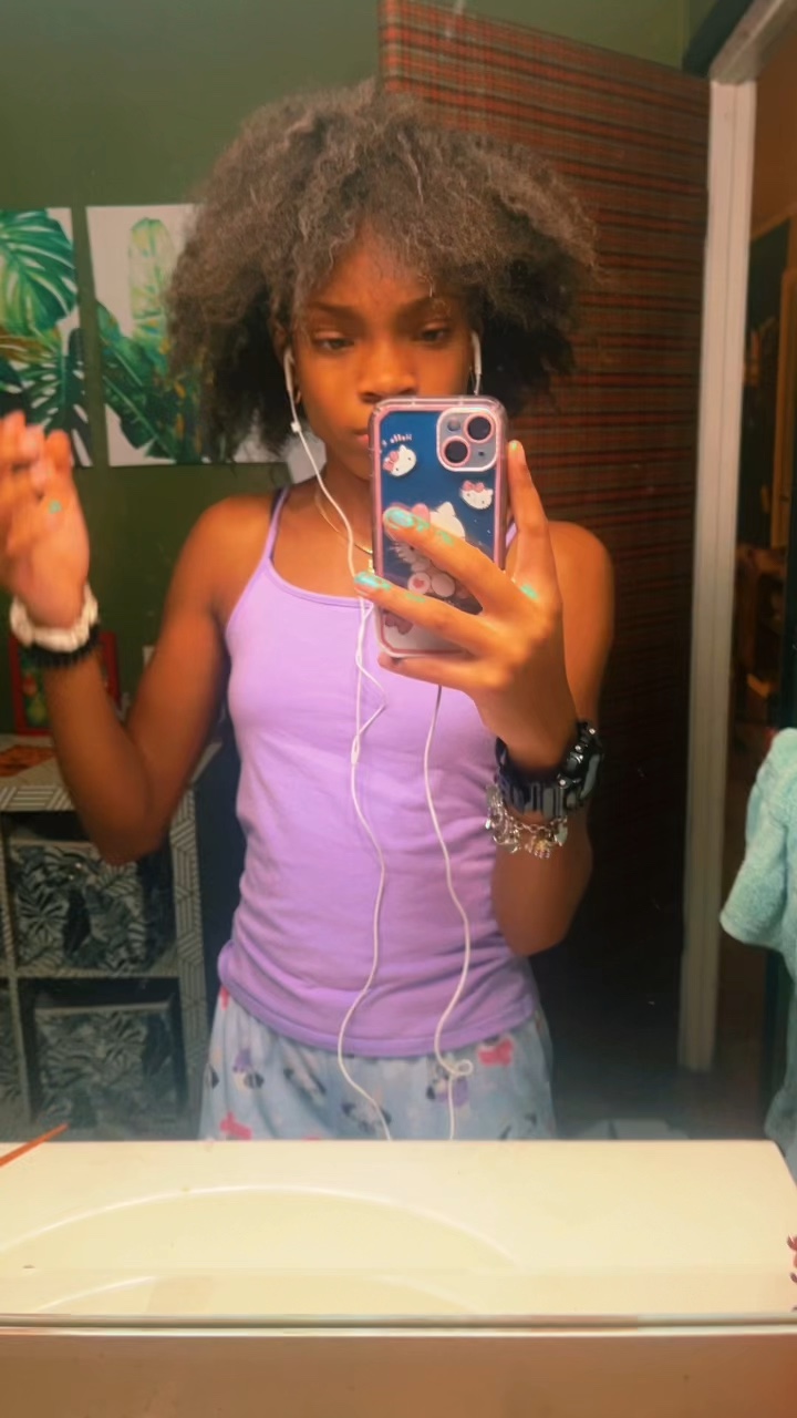 I took my hair out !