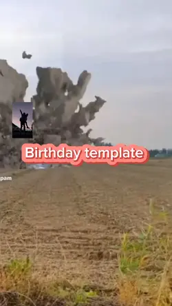 Birthday template 🥳