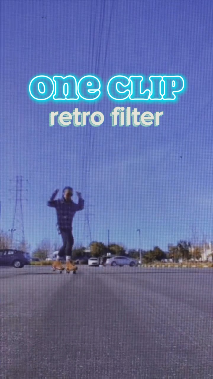 Filtro de video retro