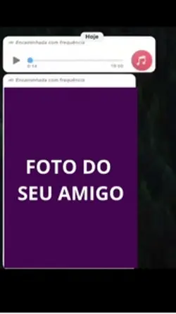 Áudio do WhatsApp 