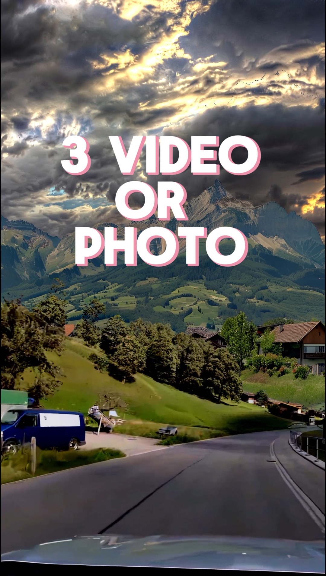3 photo or video