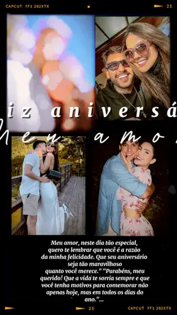 Aniversário Amor