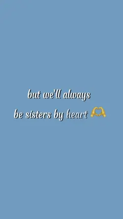 Sisters by heart💕🥹