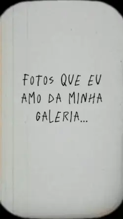 Fotos que amo