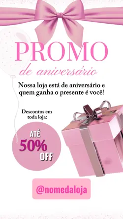 Aniversário da loja