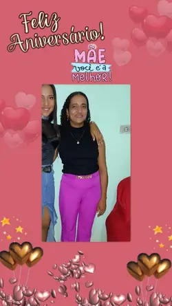 FelizAniversário Mãe